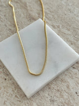 45cm İnce Boru Zincir Kadın Kolye