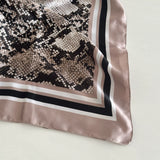 Yılan Deri Fular (70x70)