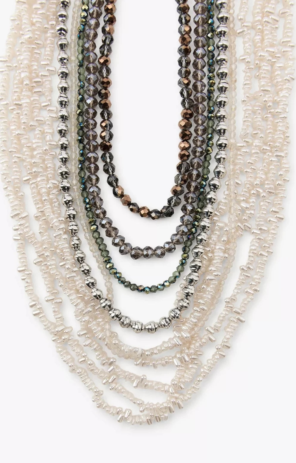 Çoklu Boncuk Kadın Kolye