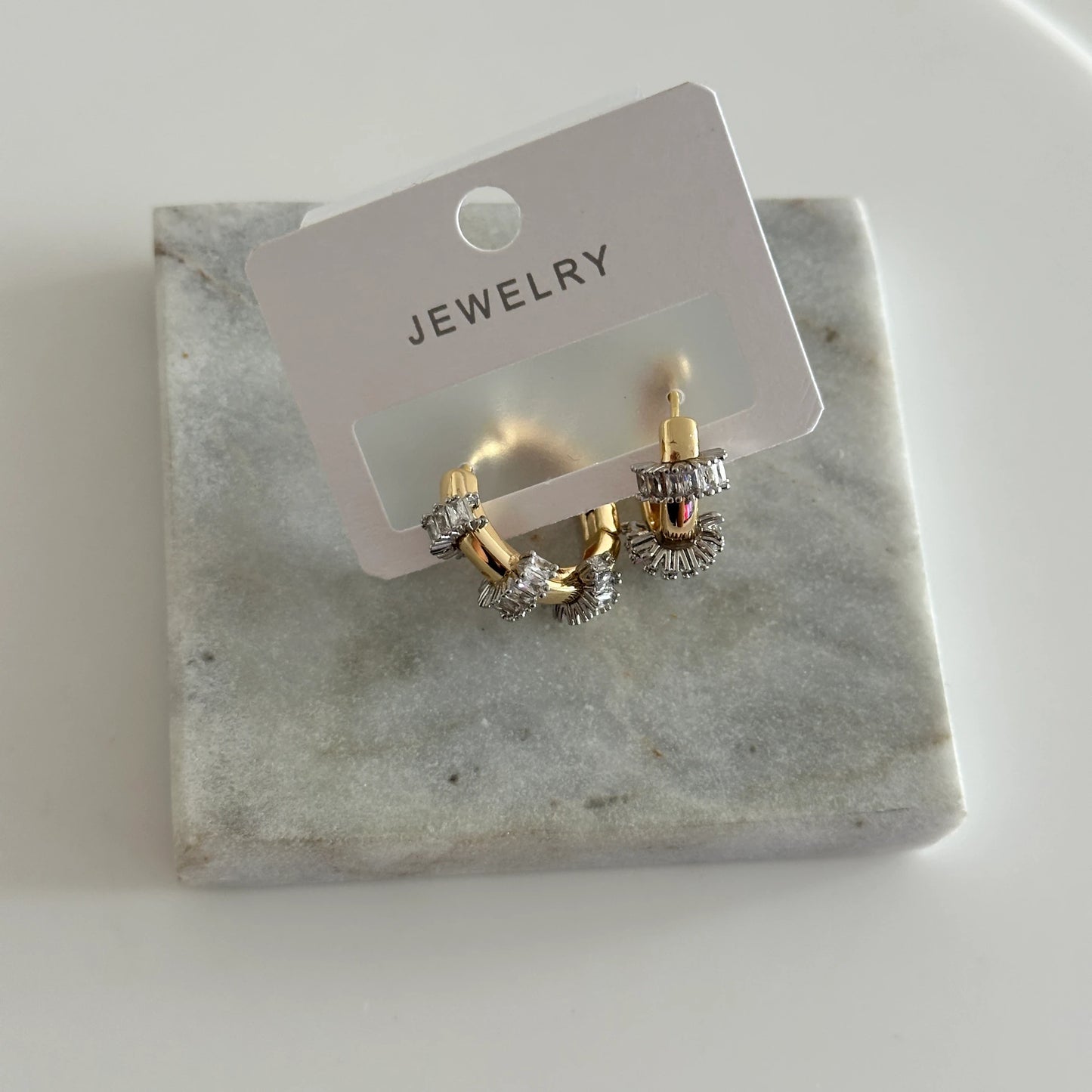 Zirkon Taş VIP Kaplama Tasarım Küpe