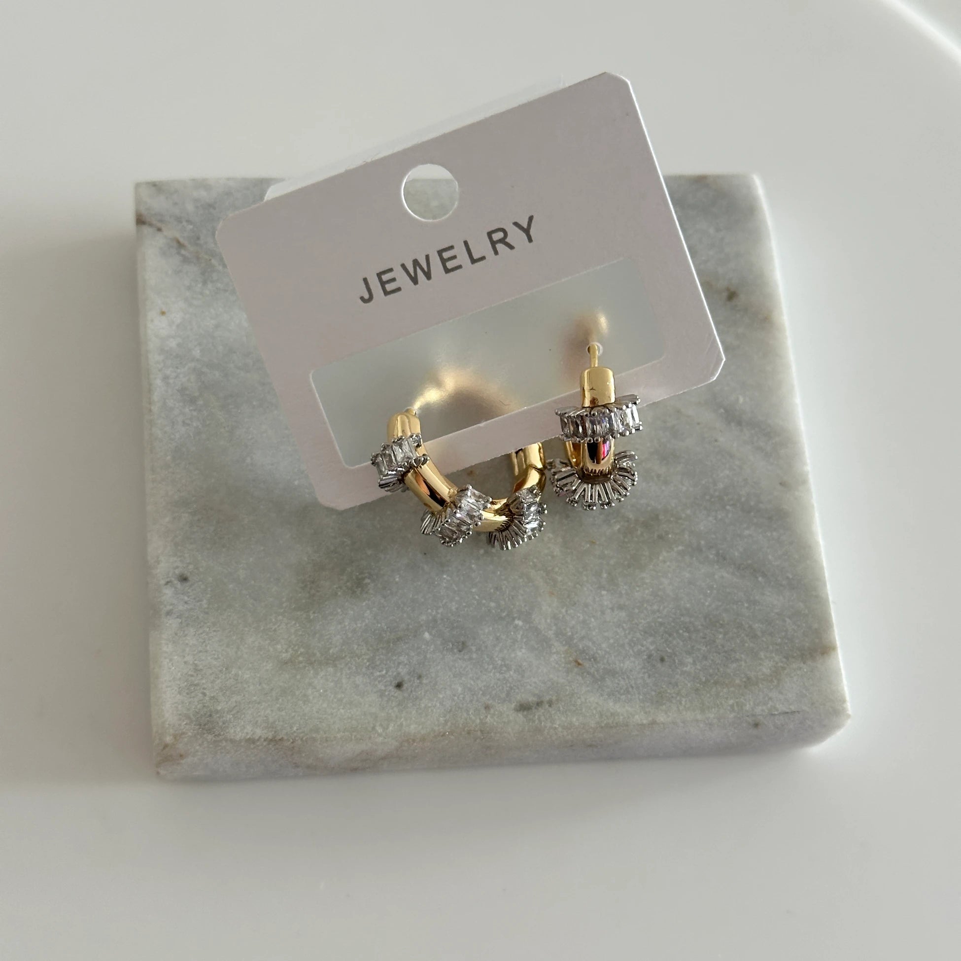 Zirkon Taş VIP Kaplama Tasarım Küpe