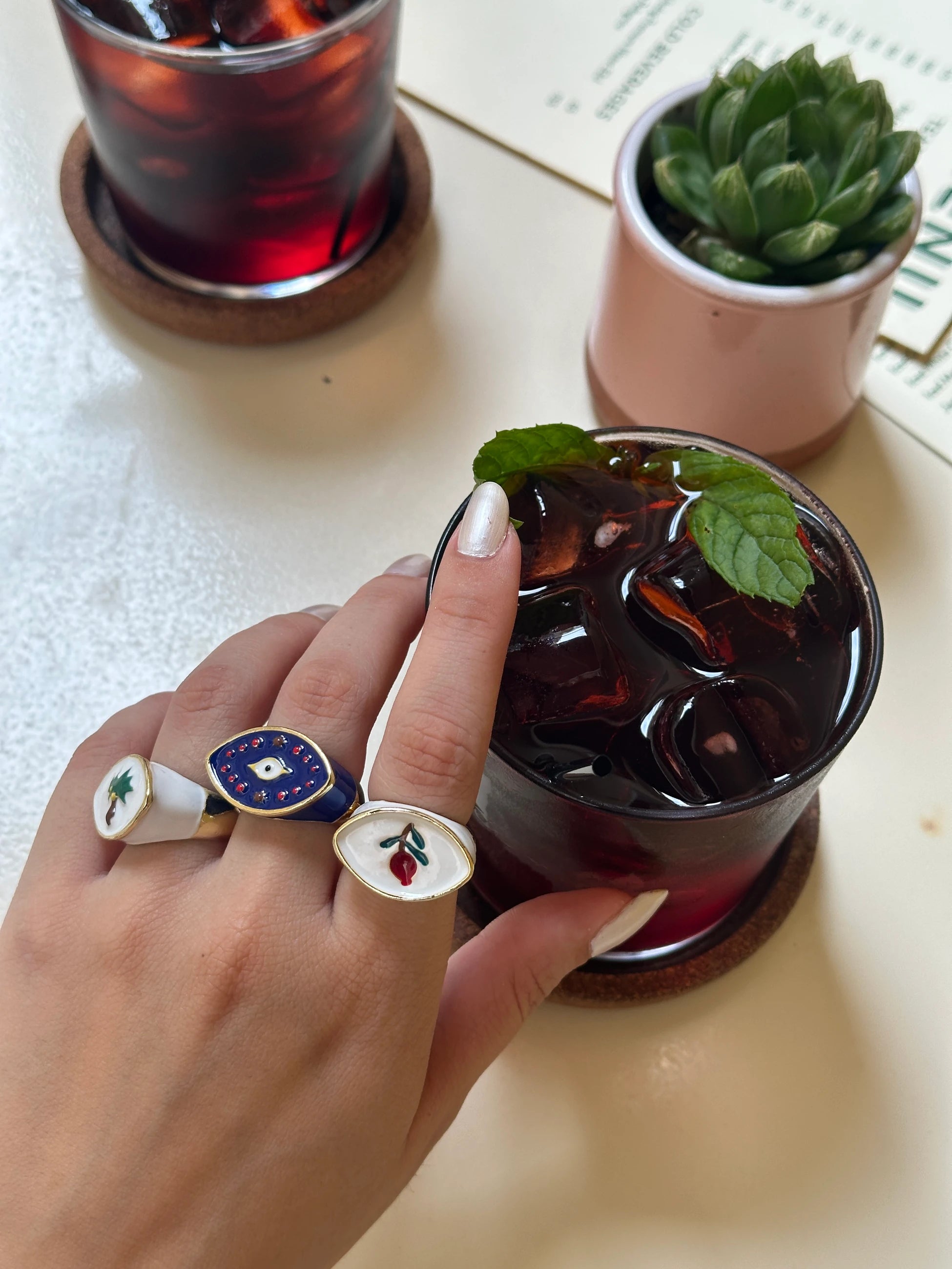 3'Lü Set Kadın Yüzük