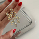 Su Damlası Tasarım Kadın Küpe