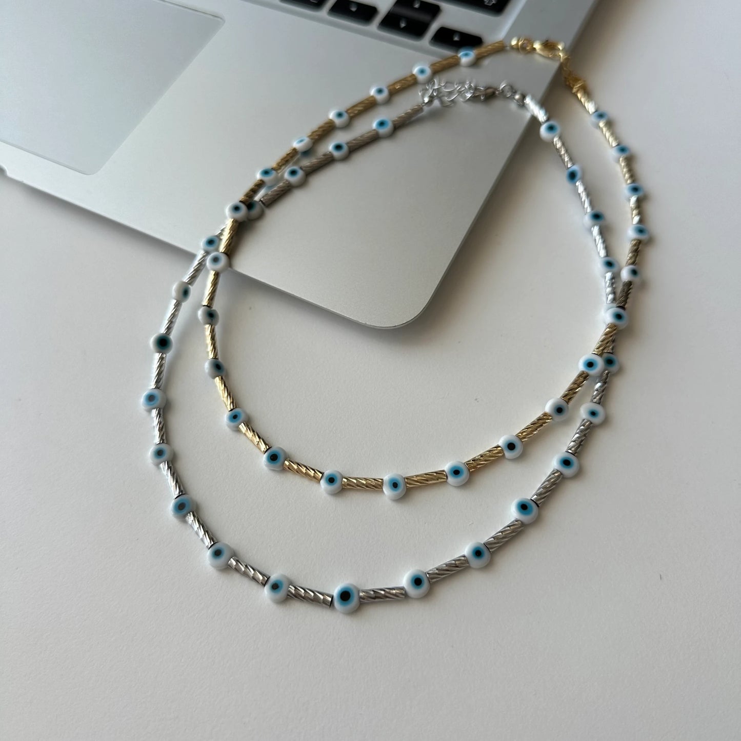 Nazar Çubuk Boncuk Kolye