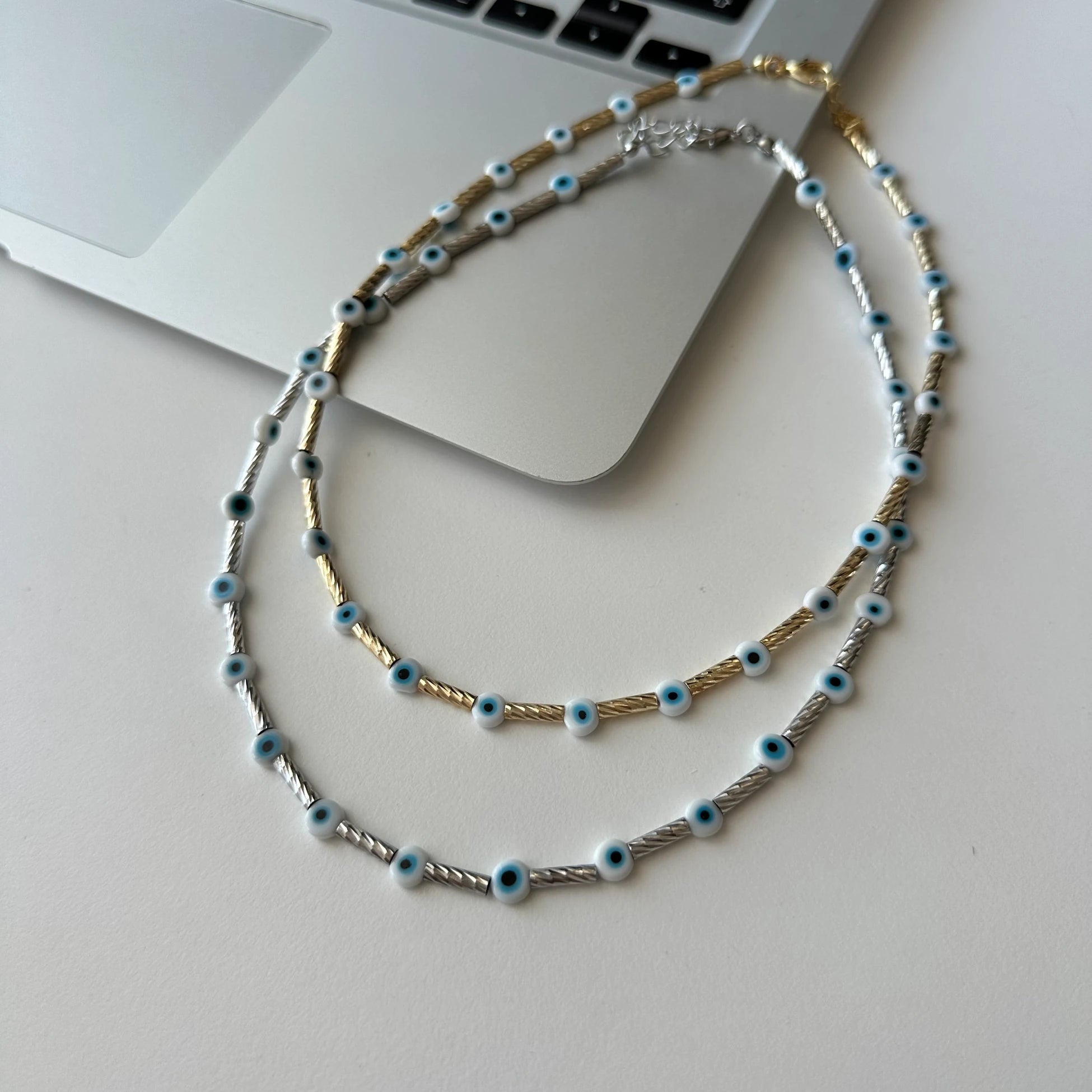 Nazar Çubuk Boncuk Kolye