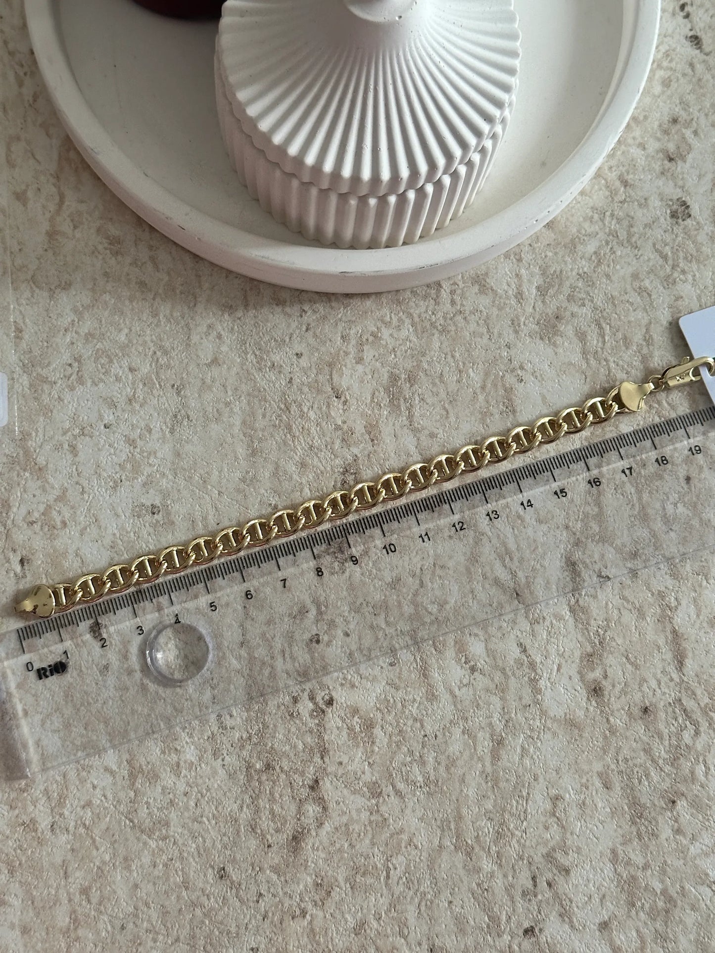 14K Tasarım Zincir Kadın Bileklik