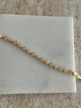 Mini Çiçek 14k Kadın Bileklik