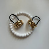 İkili Bombe Metalik Lastik Toka