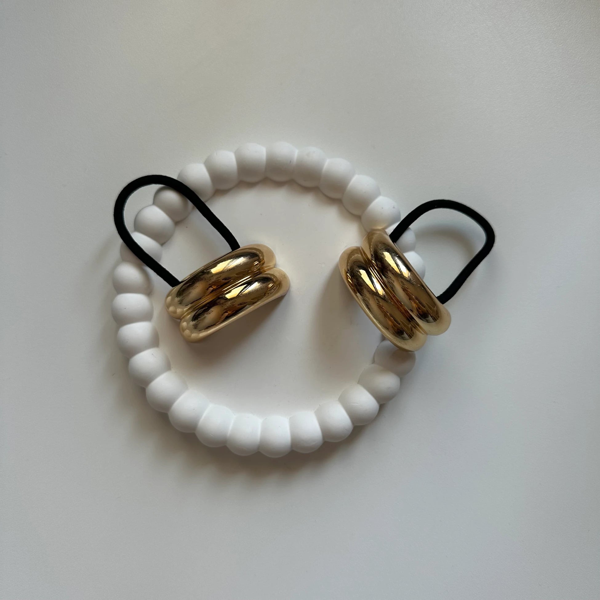 İkili Bombe Metalik Lastik Toka