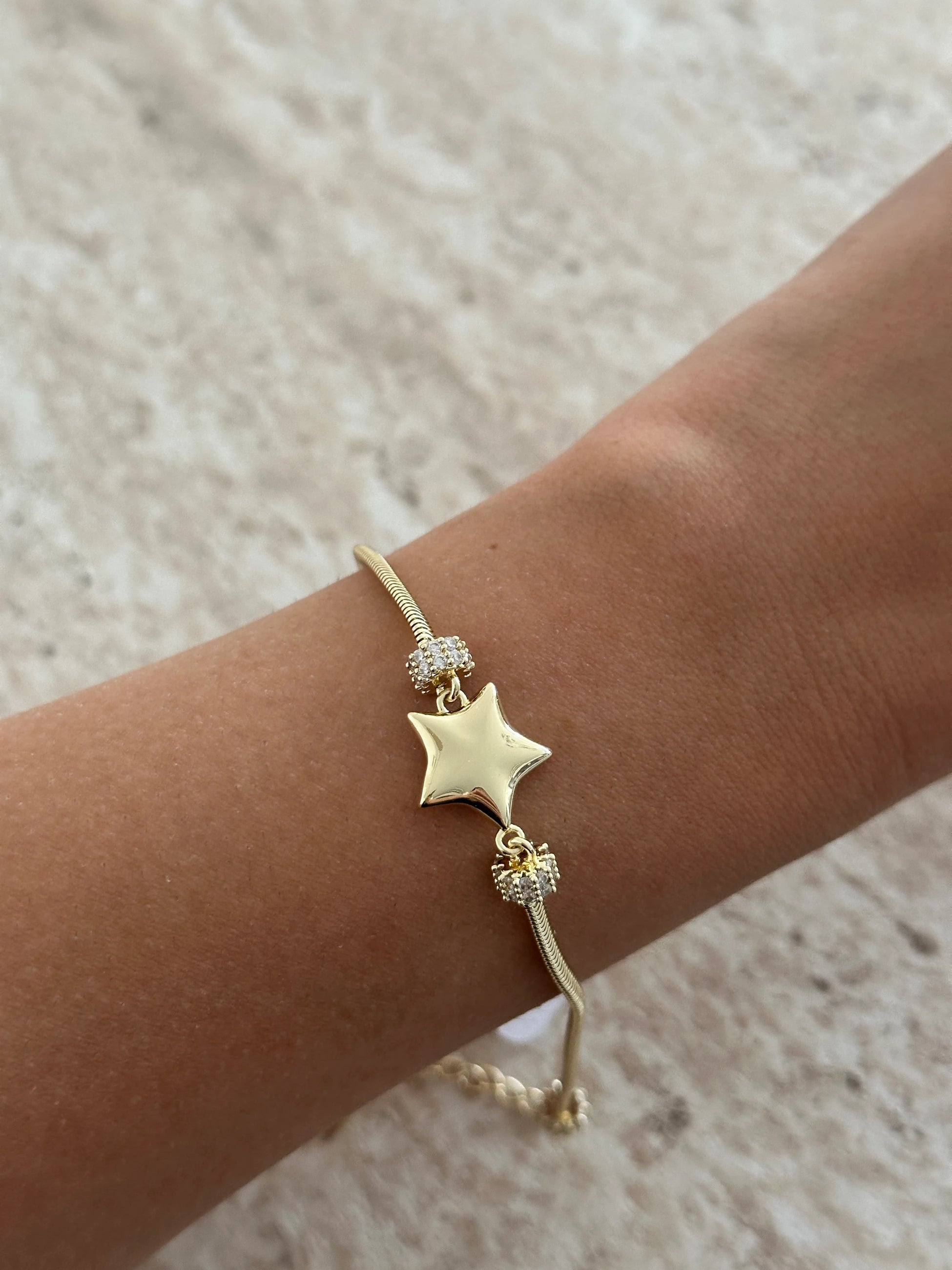 Bubble Yıldız VIP Kaplama Kadın Bileklik