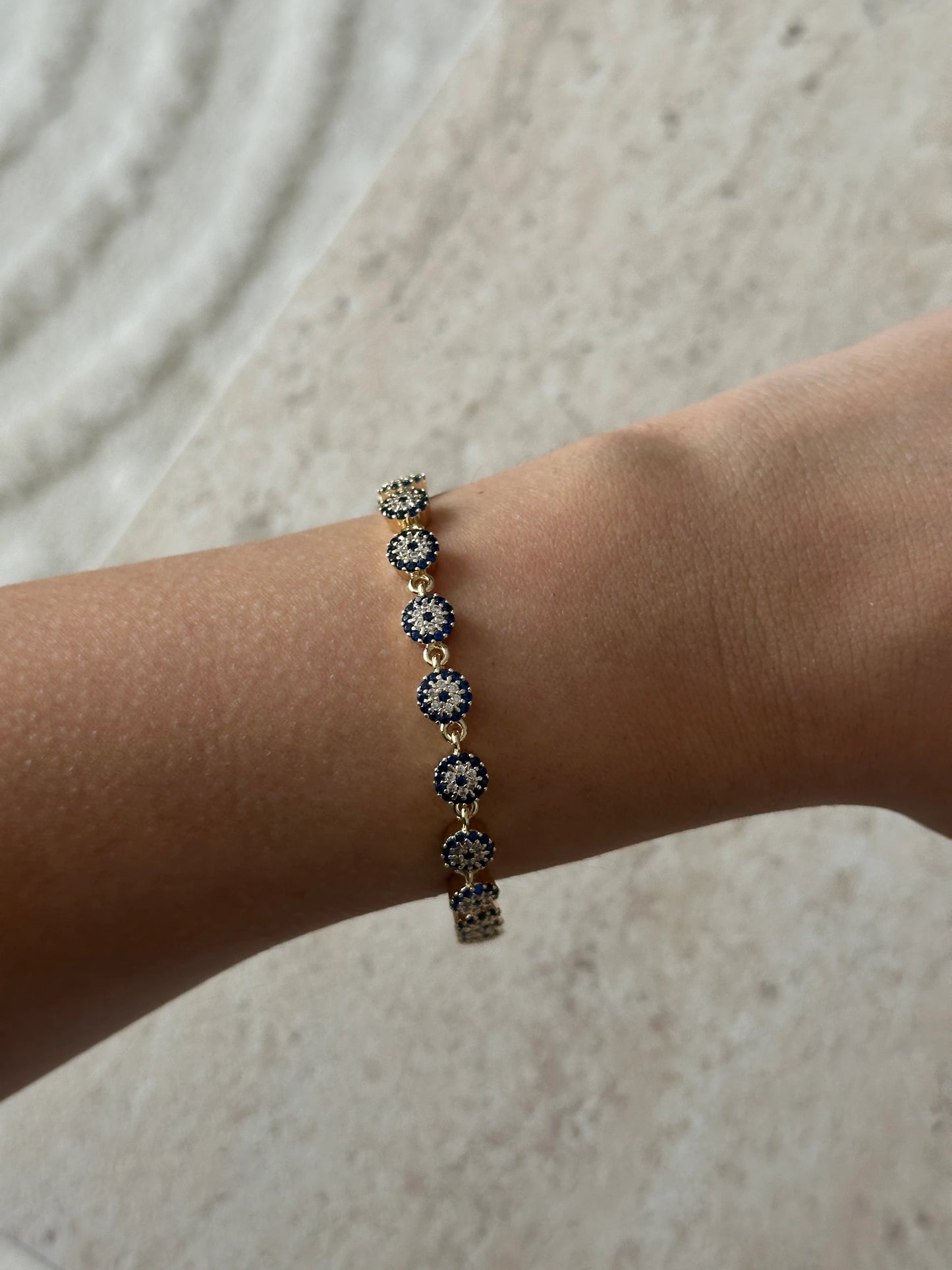 14k Altın Nazar Kadın Bileklik