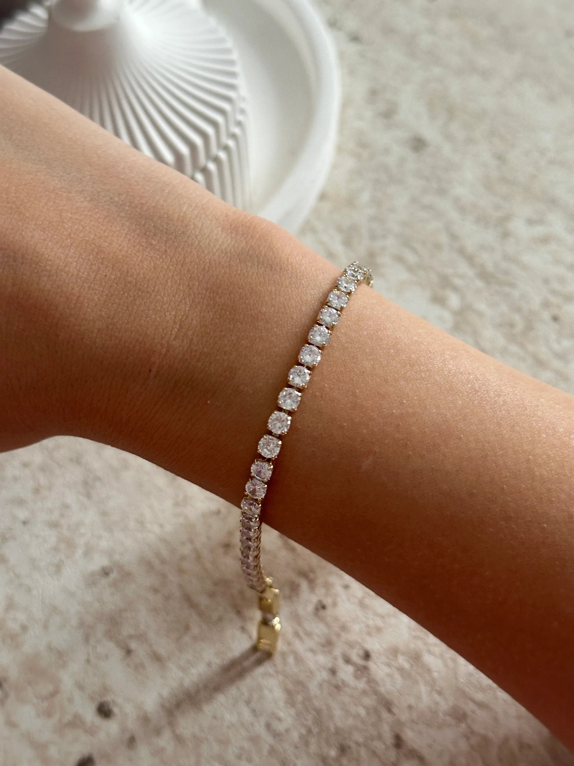 14K Altın Su Yolu Kadın Bileklik