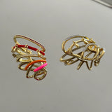 Taşlı Sarmal Kıkırdak Kadın Küpe