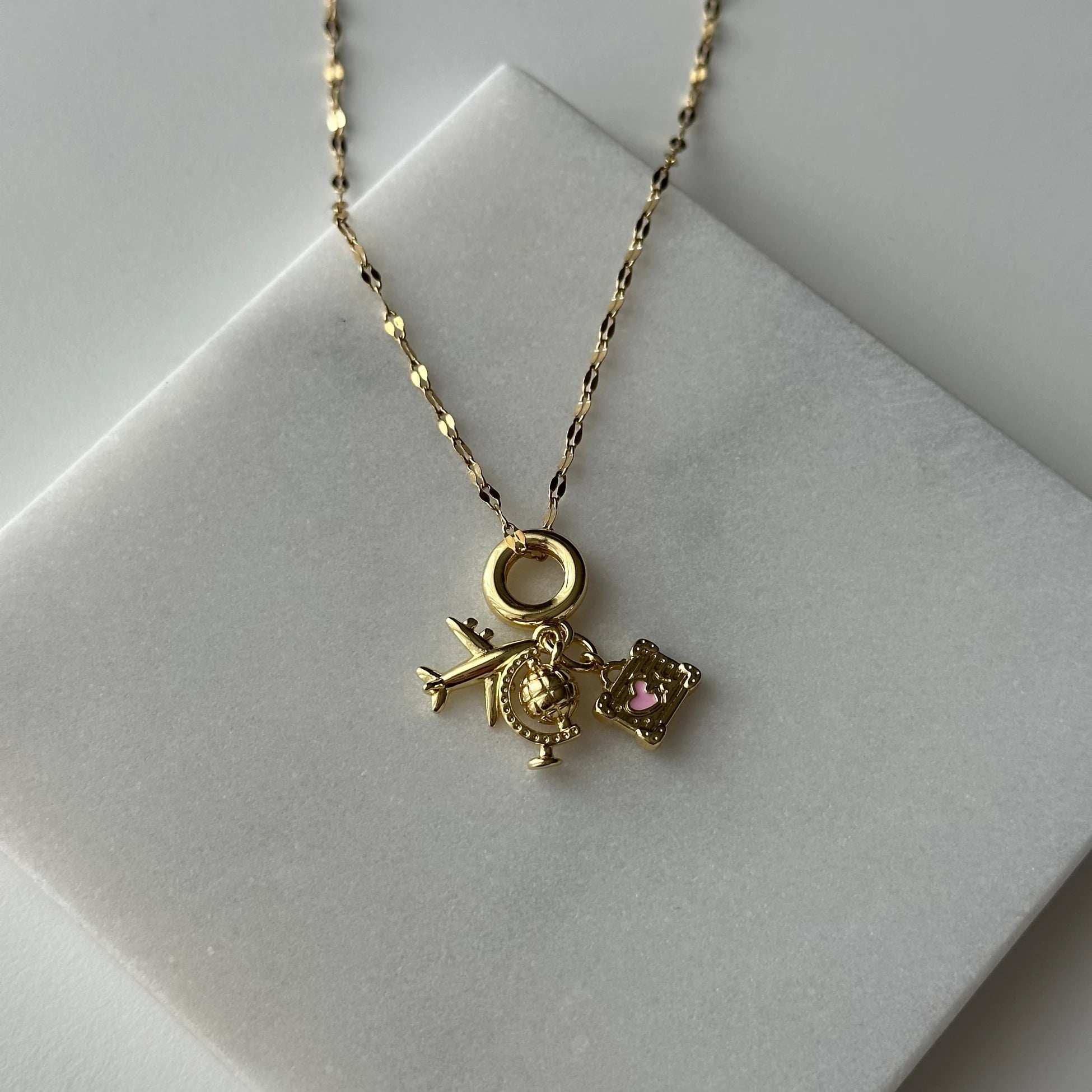 Manifest Charm Kolye (Seyahat&Keşfetmek)