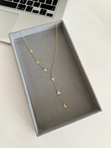 Dekolte İsim Kolye İnce Zincir (925 gümüş)