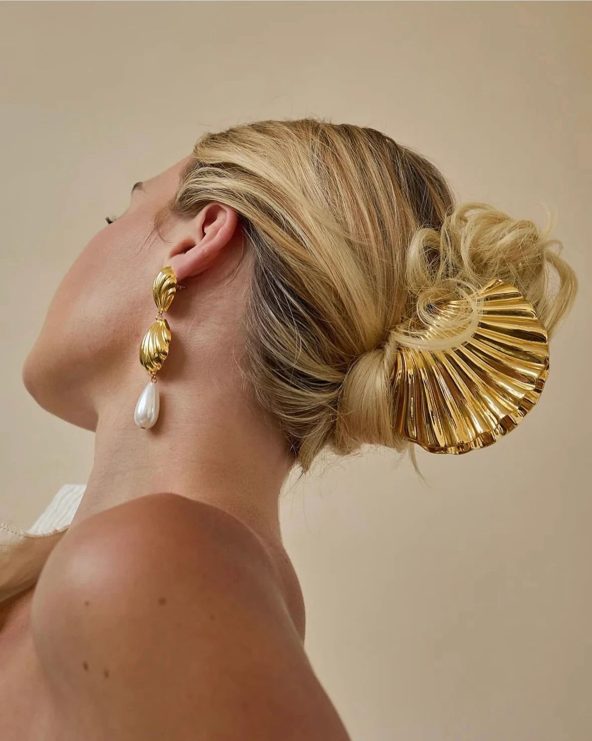 İstiridye Metal Toka