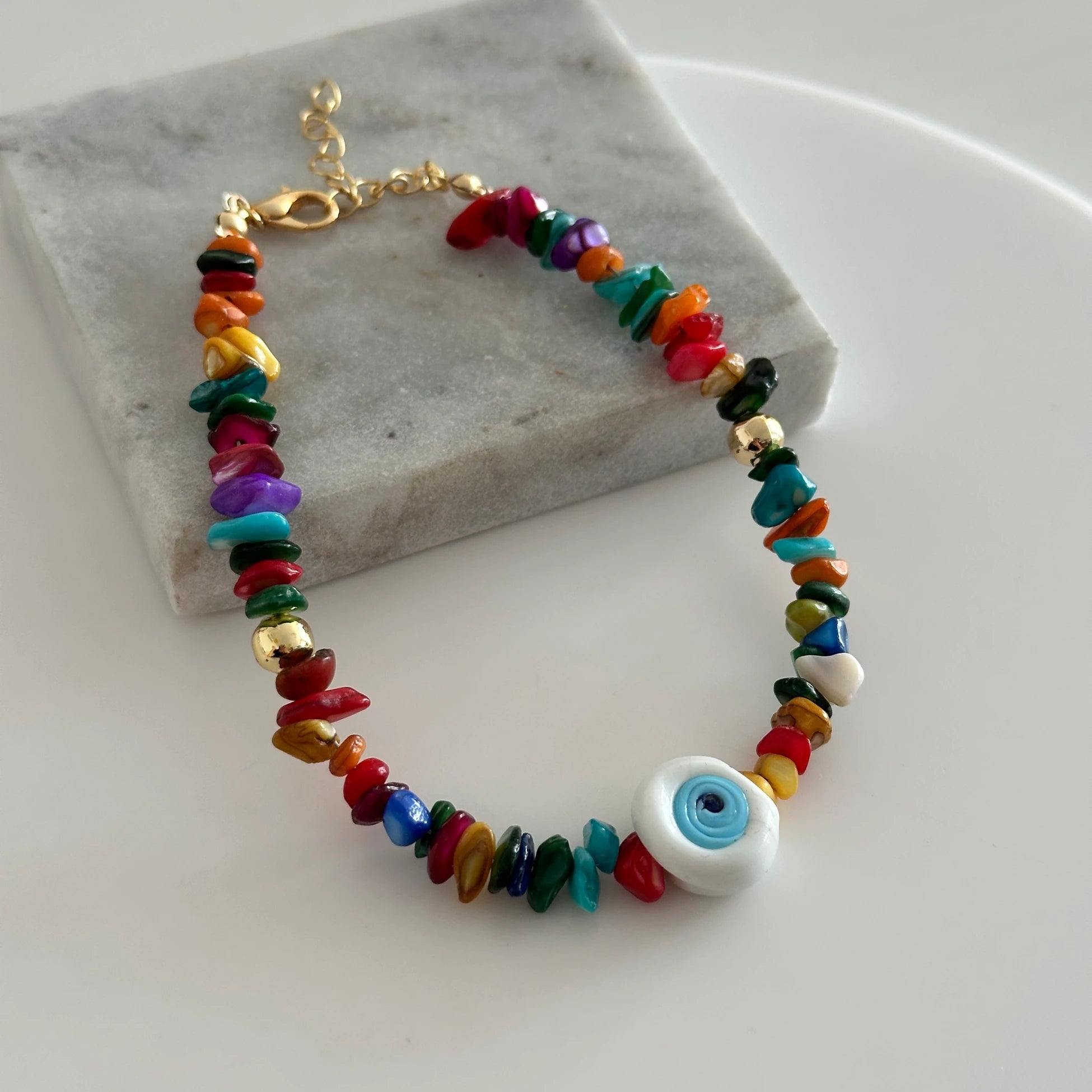 Renkli Nazar Boncuk Halhal