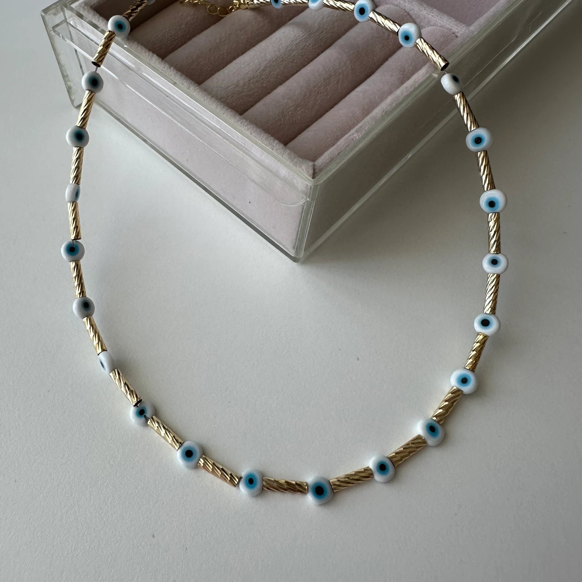 Nazar Çubuk Boncuk Kolye