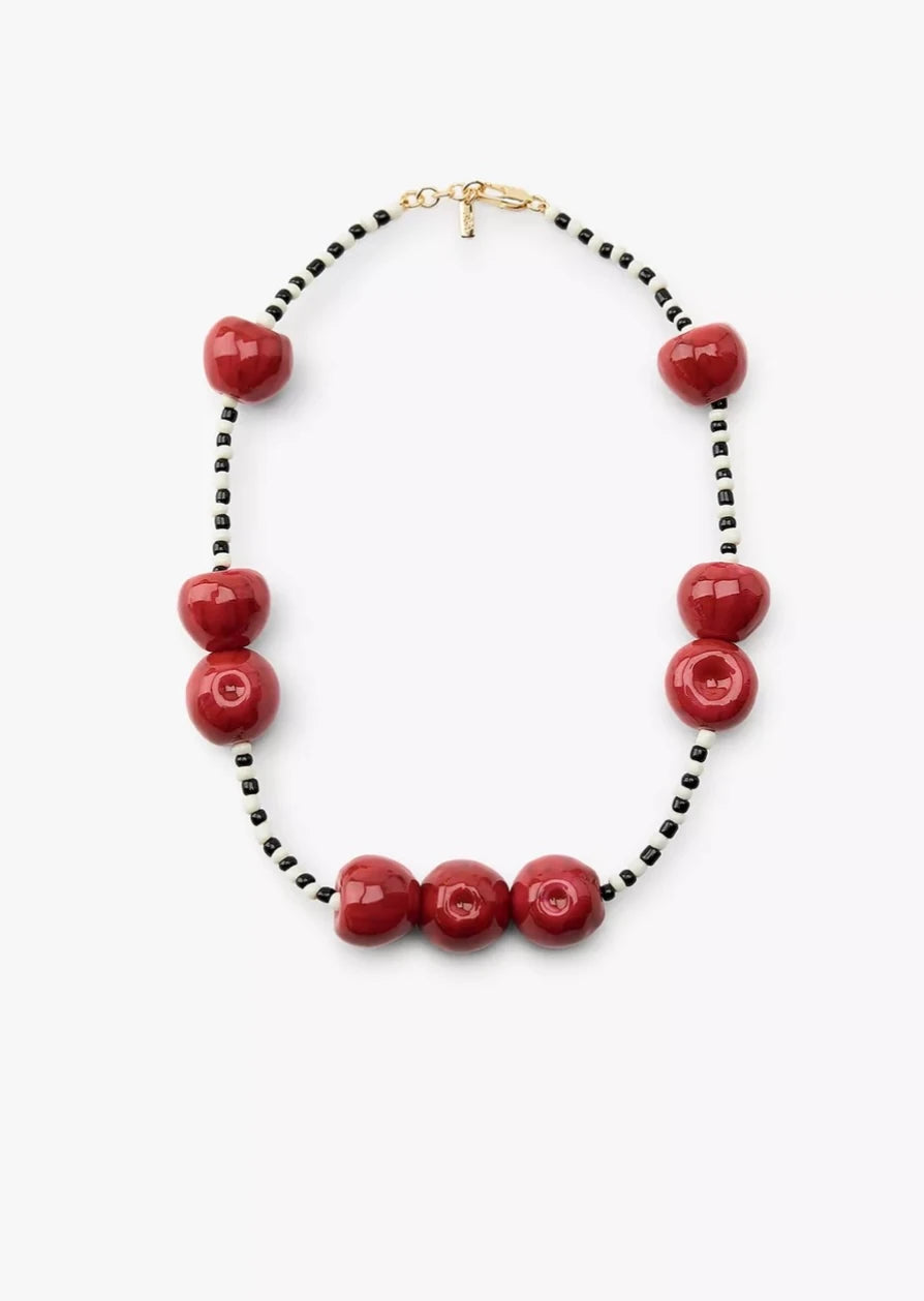 Kiraz Tanesi Kadın Kolye