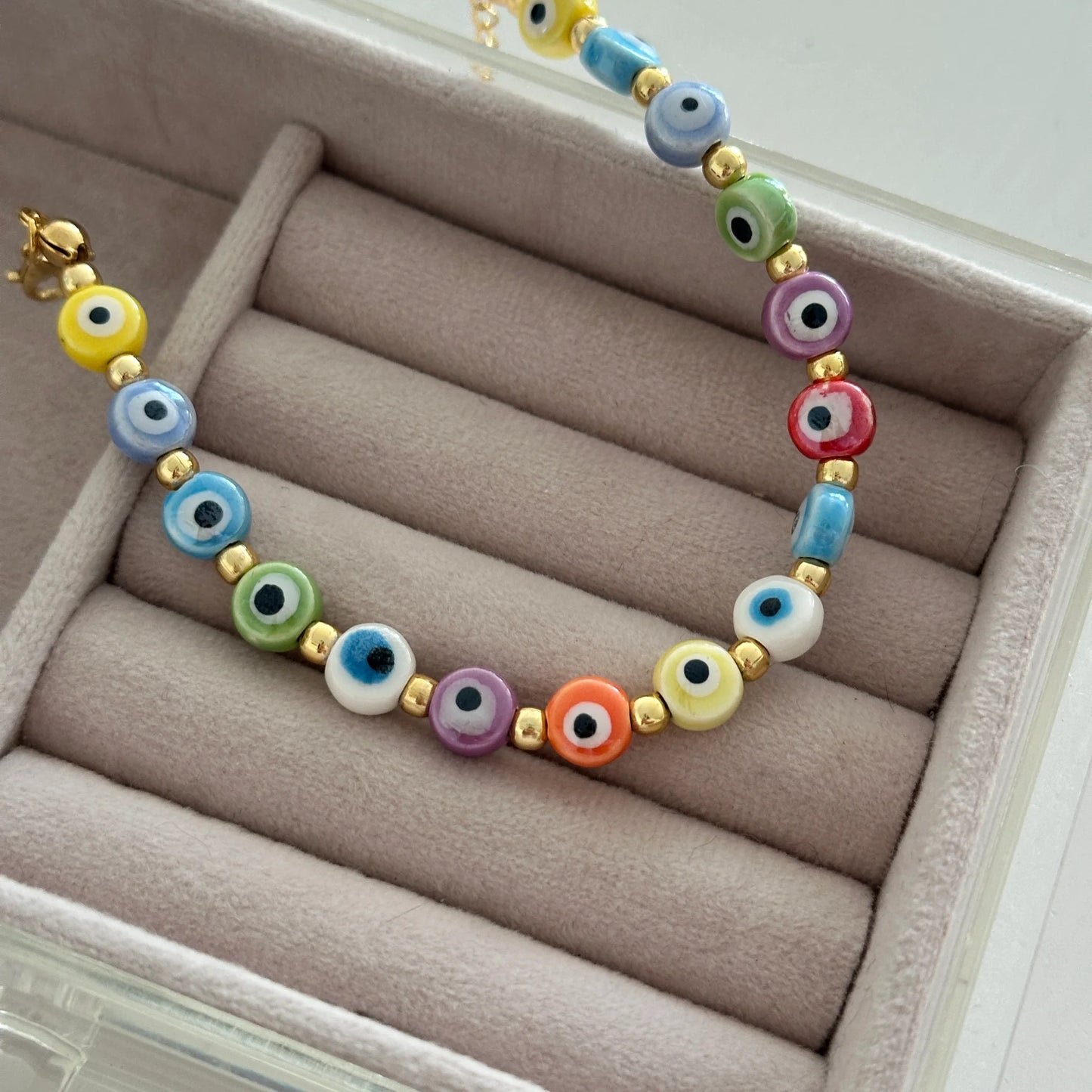 Renkli Nazar Boncuk Bileklik