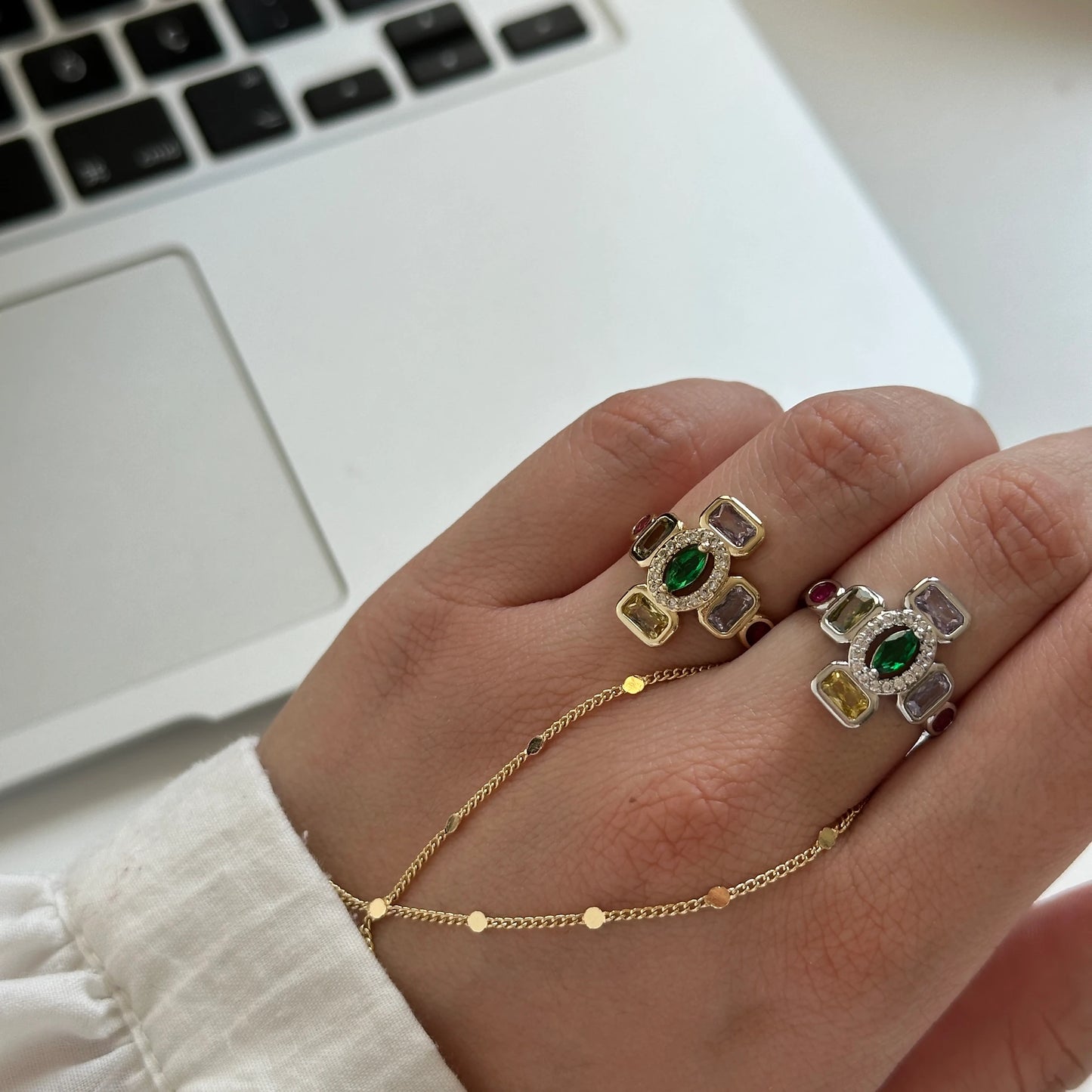 Renktaş Tasarım Kadın Yüzük