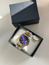 Lacivert Aura Kadın Saat / 35 MM