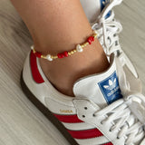 Kırmızı İncili Dorika Halhal