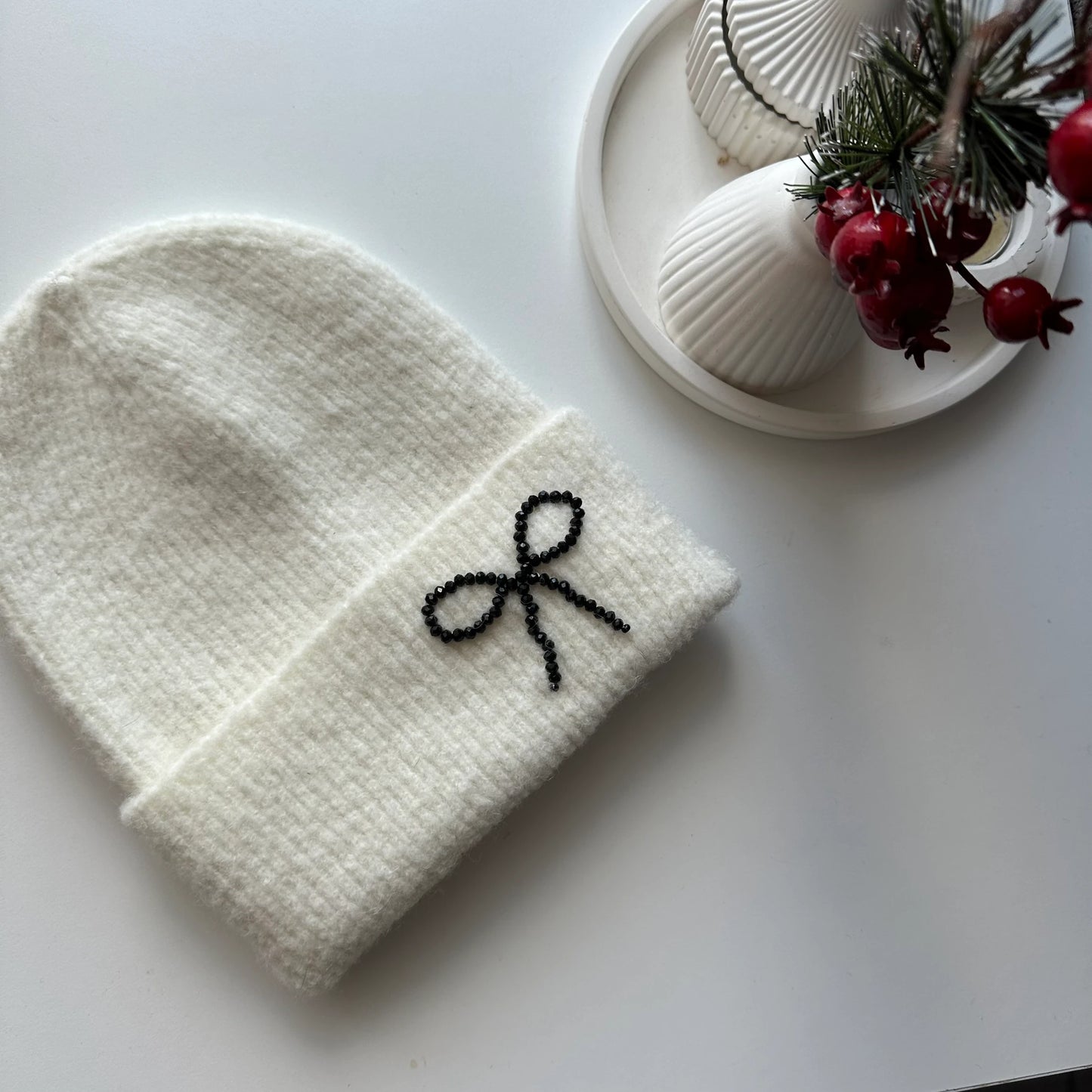 Tasarım Kurdele Yün Bere