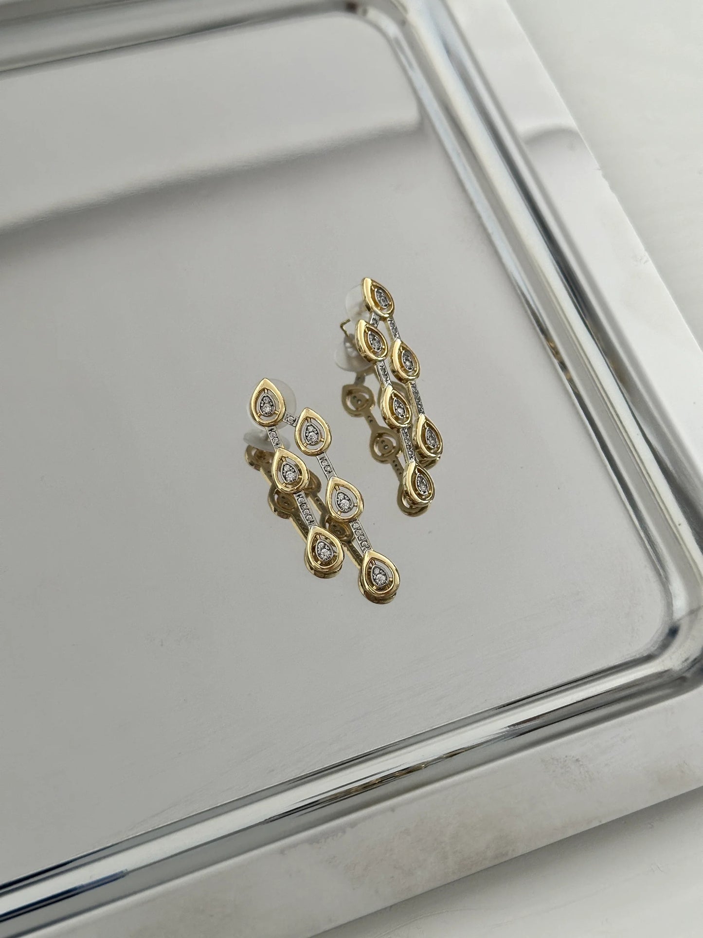 Su Damlası Tasarım Kadın Küpe