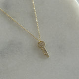 Minimal Anahtar Kuyumcu İşçiliği Kadın Kolye