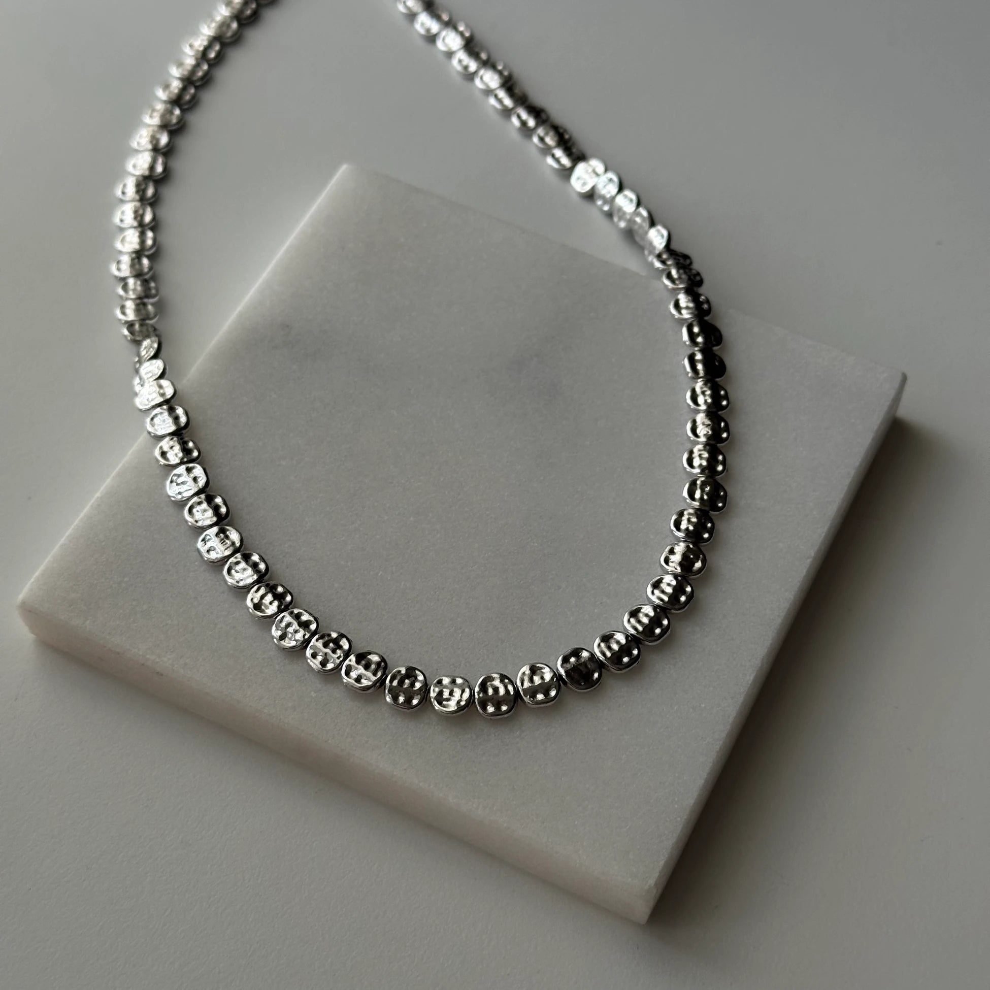 Ezme Pul Boncuk Kolye