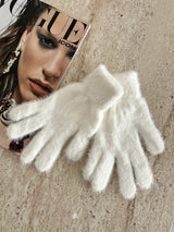 Angora Yün Kadın Eldiven