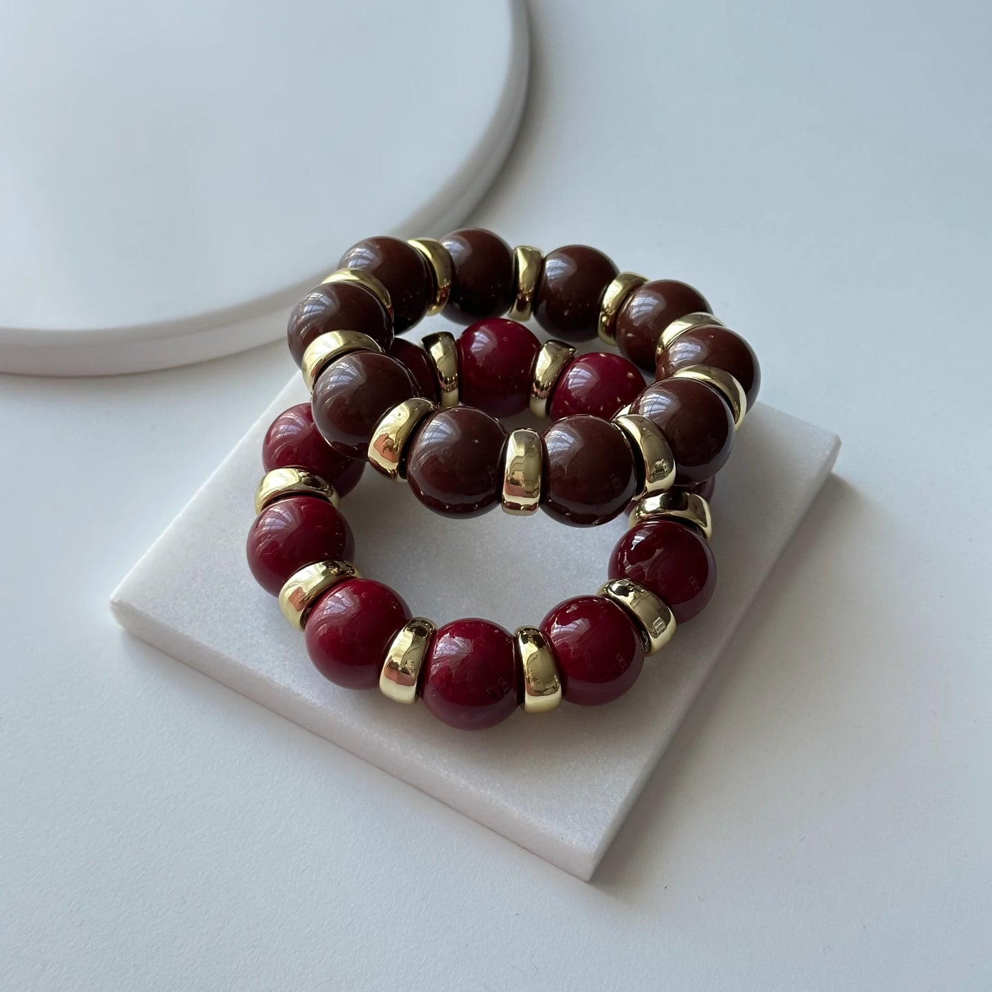 Elastik Kemik Boncuk Bilekik