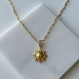 Güneş Çelik Kolye