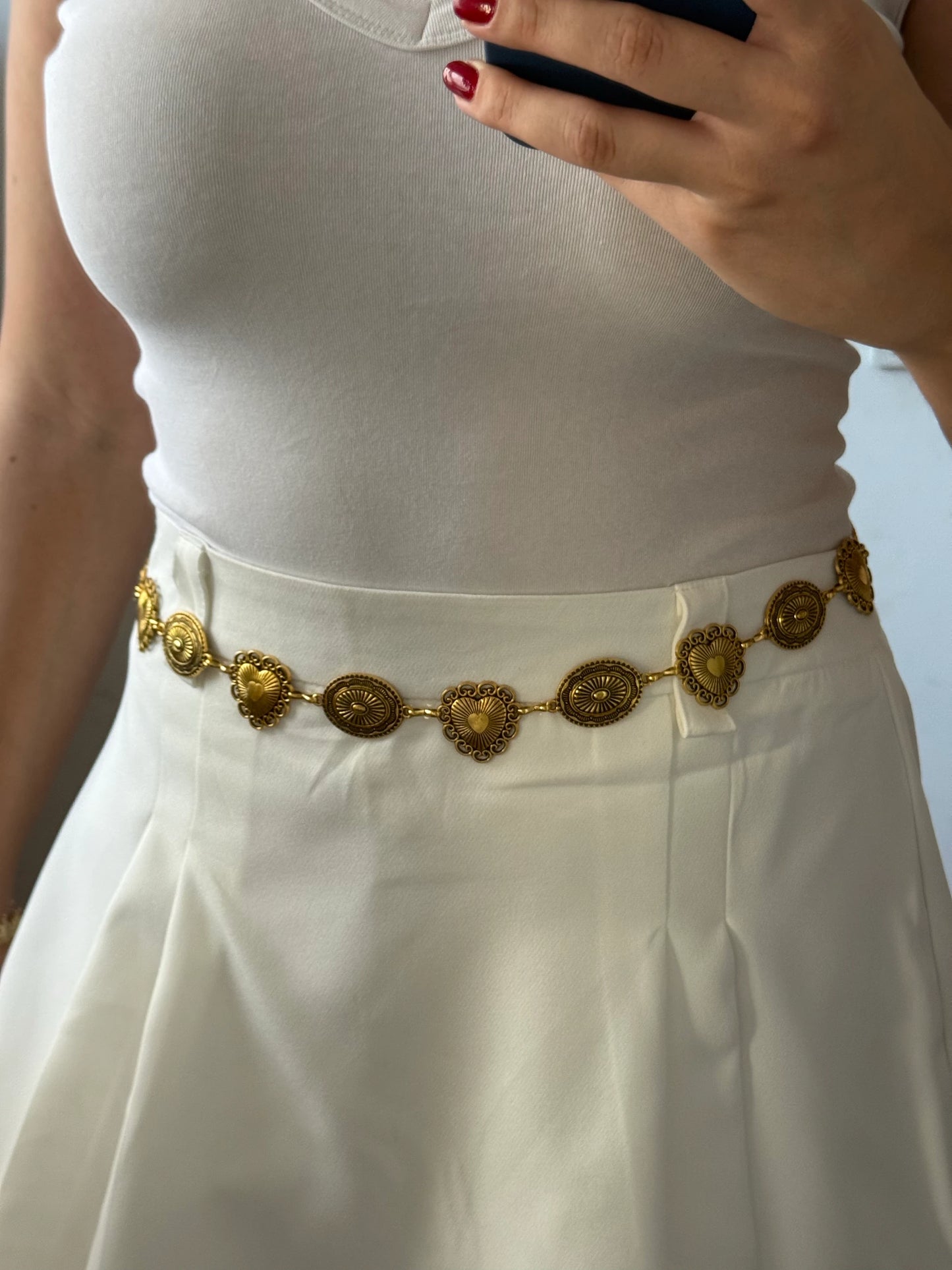 Kalp Boheme Bel Zinciri