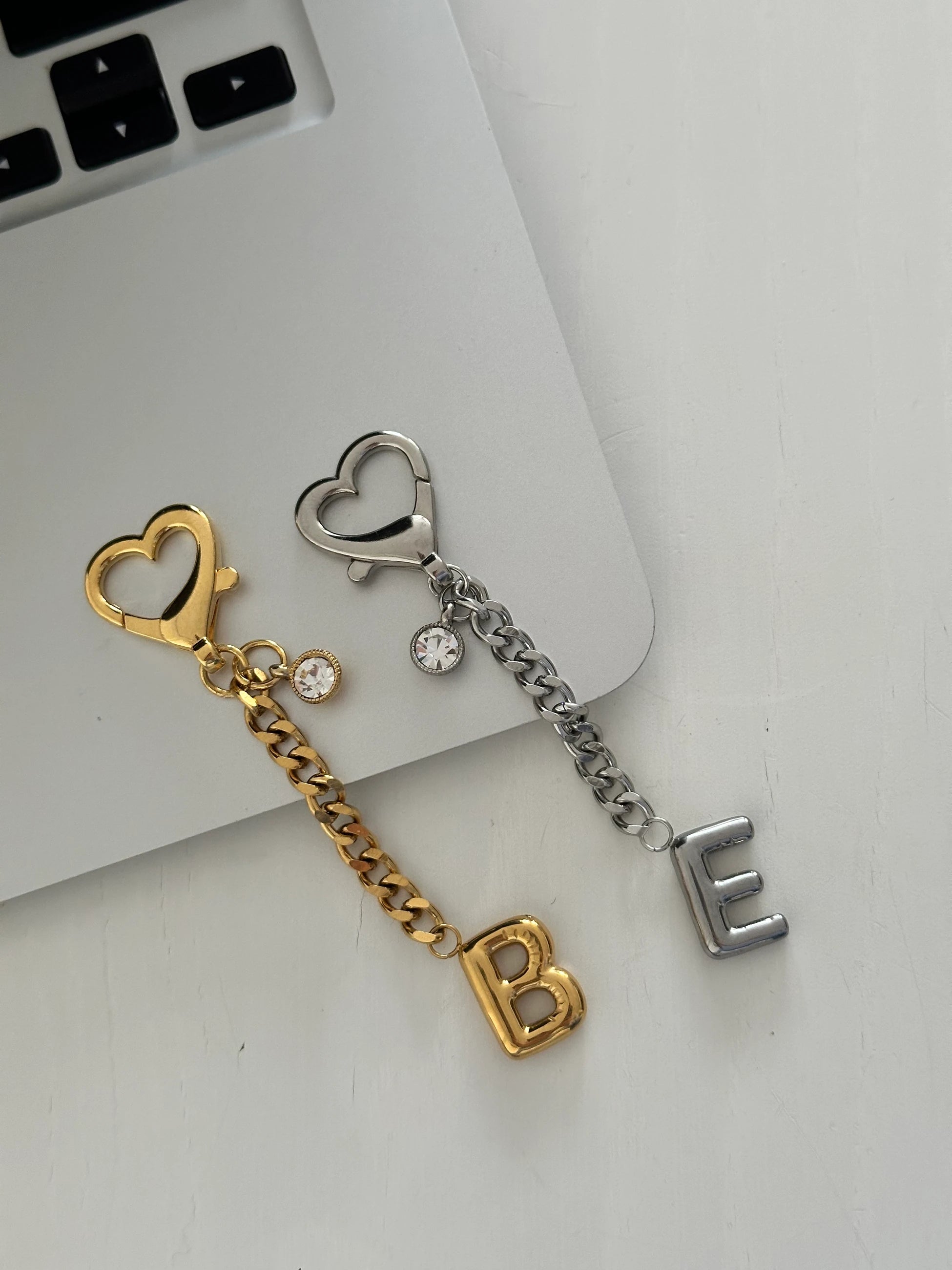 Bubble Harf Çanta Aksesuarı (Gold)