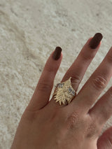 Kuş Gold Gümüş Zirkon Kadın Yüzük