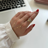 Yılan Zirkon Taş Kadın Yüzük