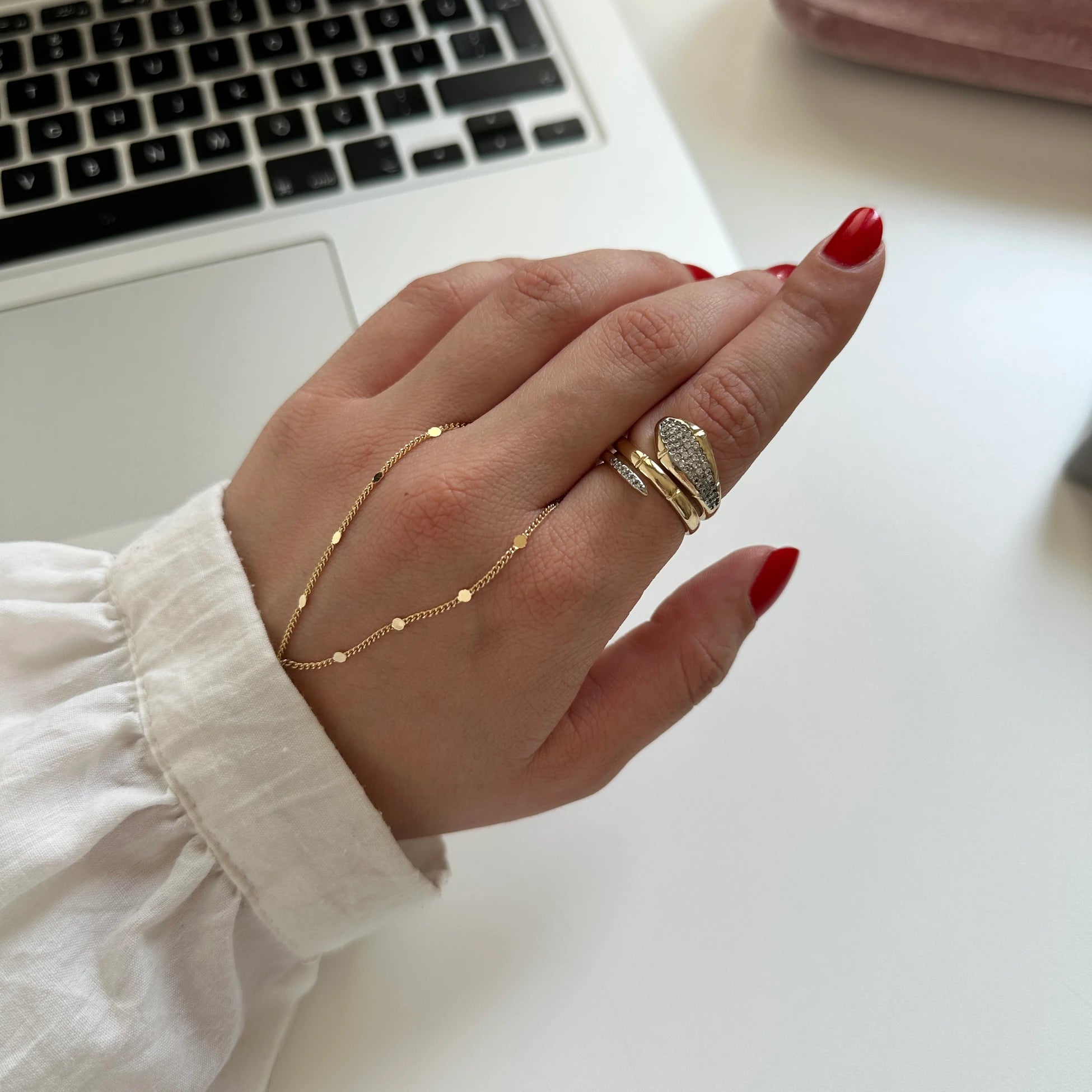 Yılan Zirkon Taş Kadın Yüzük