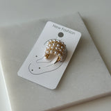 İkili İncili Earcuff Küpe