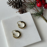 Burgu Halka Leopar Küpe