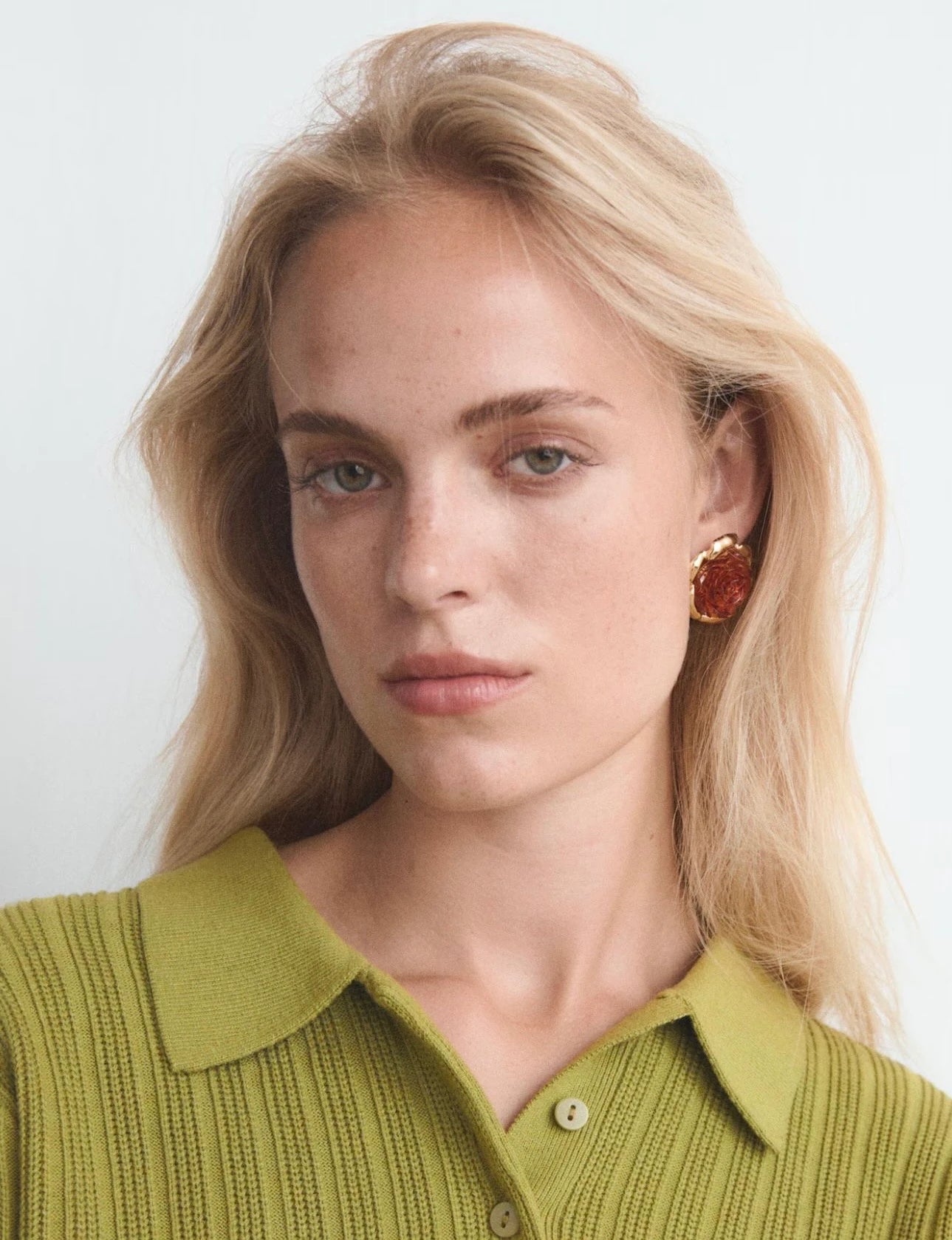 Gül Tasarım Kadın Küpe