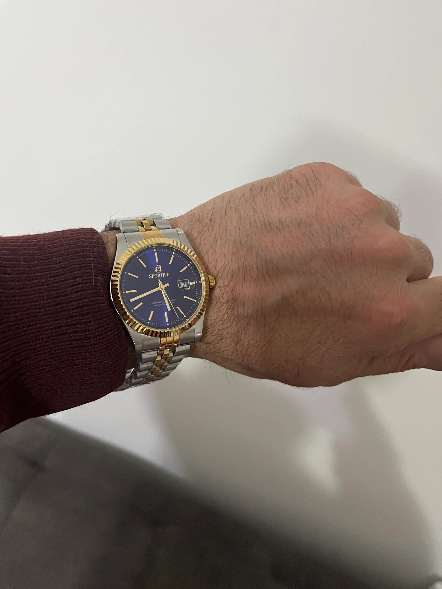 Lacivert Aura Erkek Saat / 40 MM