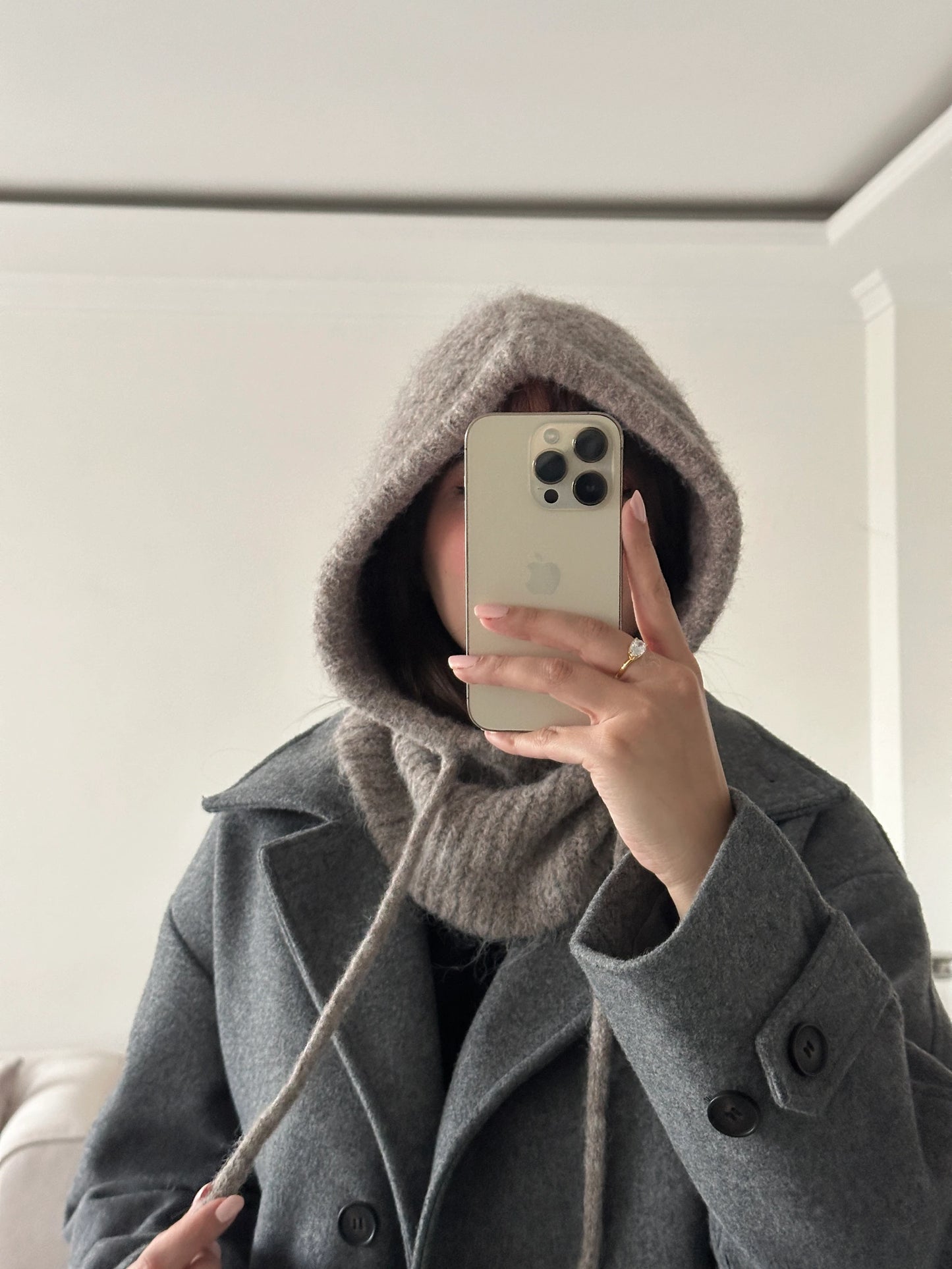 Angora Yün Kadın Balaklava