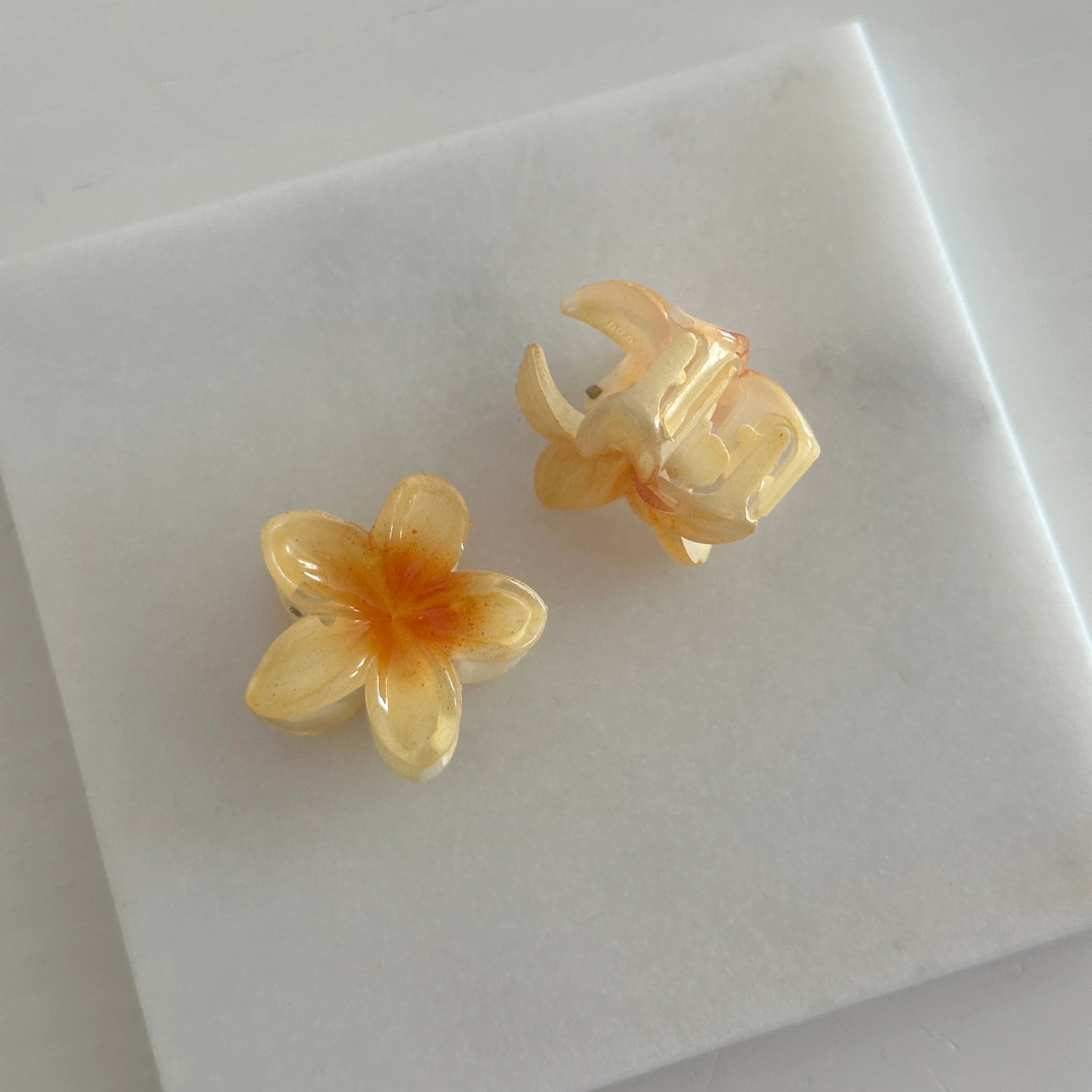 İkili Mini Aloha Toka (sarı)