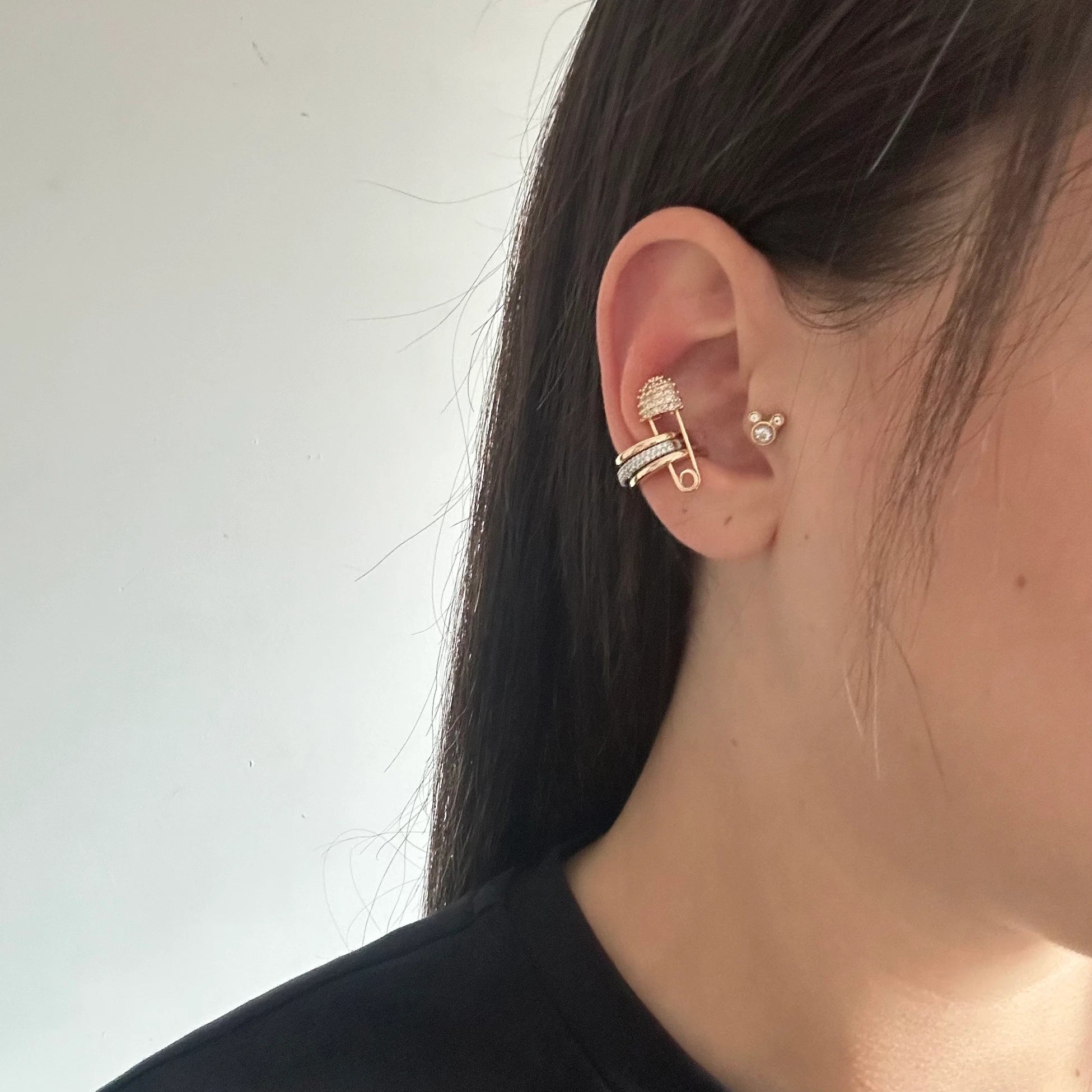 Çengel İğne Earcuff Küpe