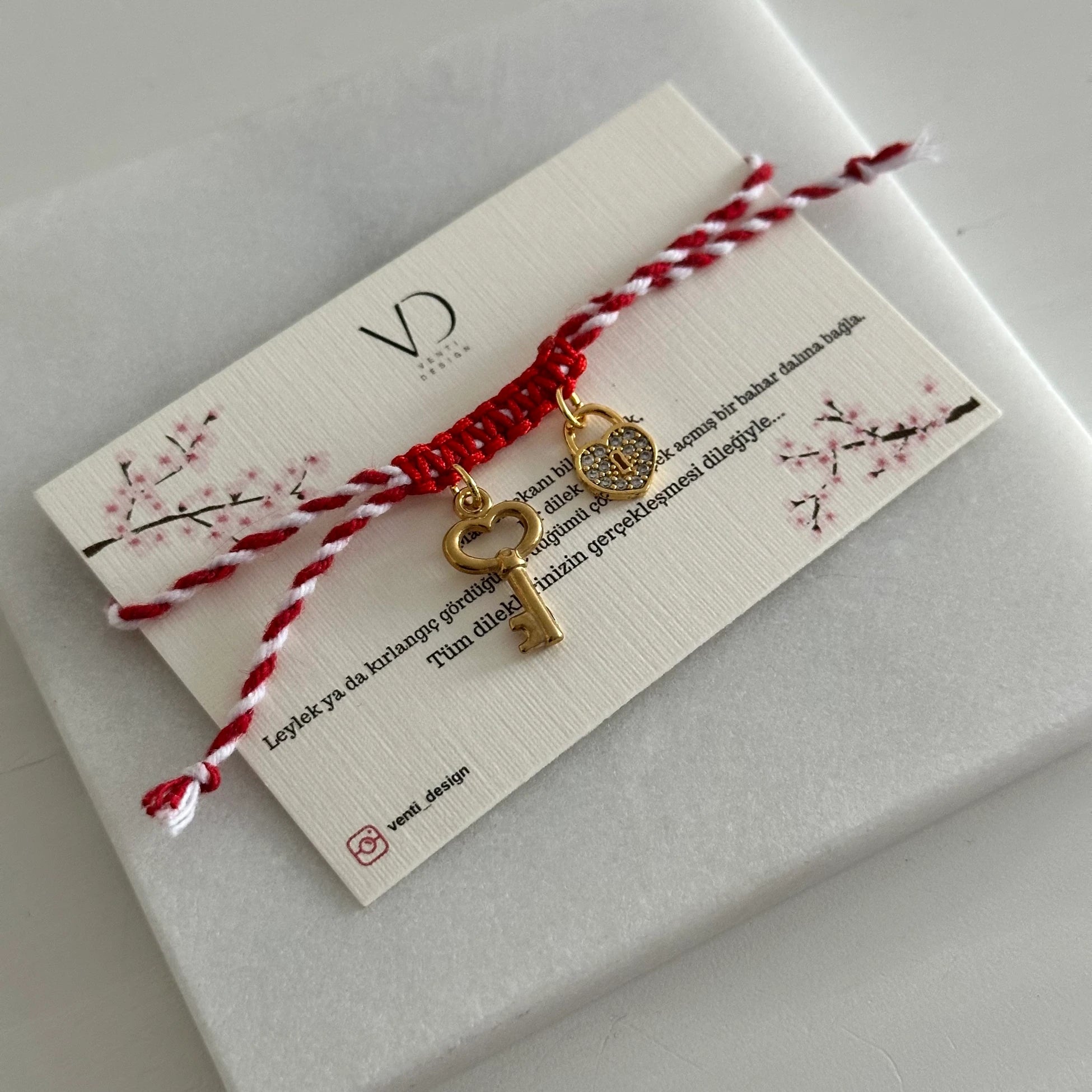 Kişiye Özel Marteniçka Bileklik (Sevginin Anahtarı)