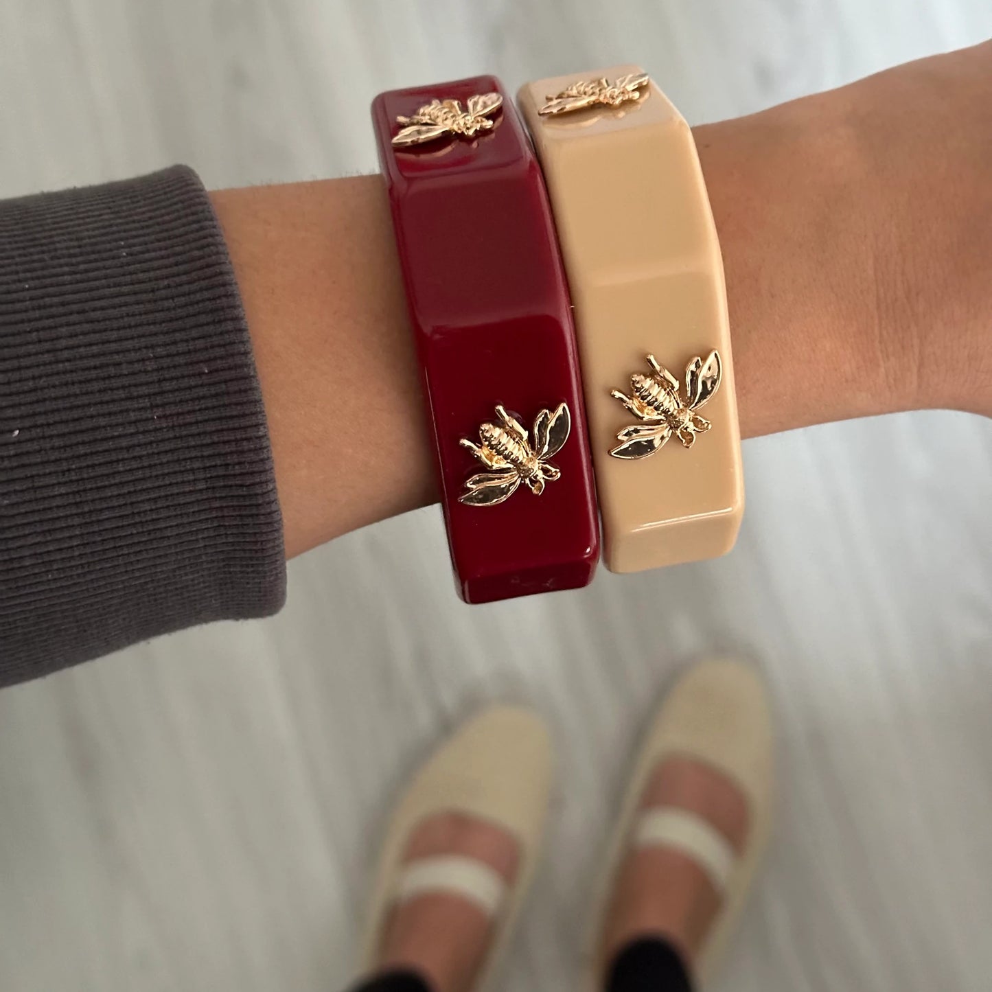 Arı Kemik Kelepçe Bilezik