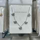 Minimal Kelebek Kuyumcu İşçiliği Kadın Kolye