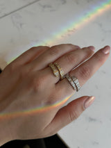 Yılan Zirkon Taş Ayarlanabilir Kadın Yüzük